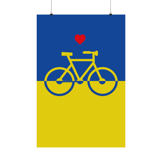 Bikes4Ukraine - Poster by Povl Lystrup Thomsen (DK)