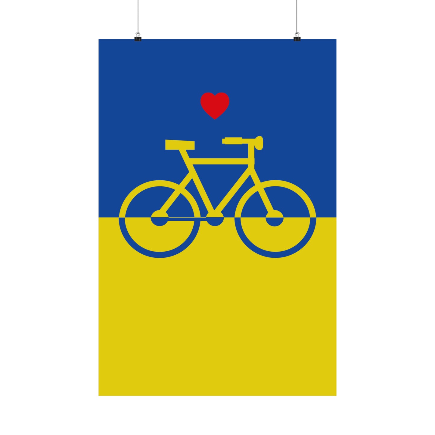 Bikes4Ukraine - Poster by Povl Lystrup Thomsen (DK)
