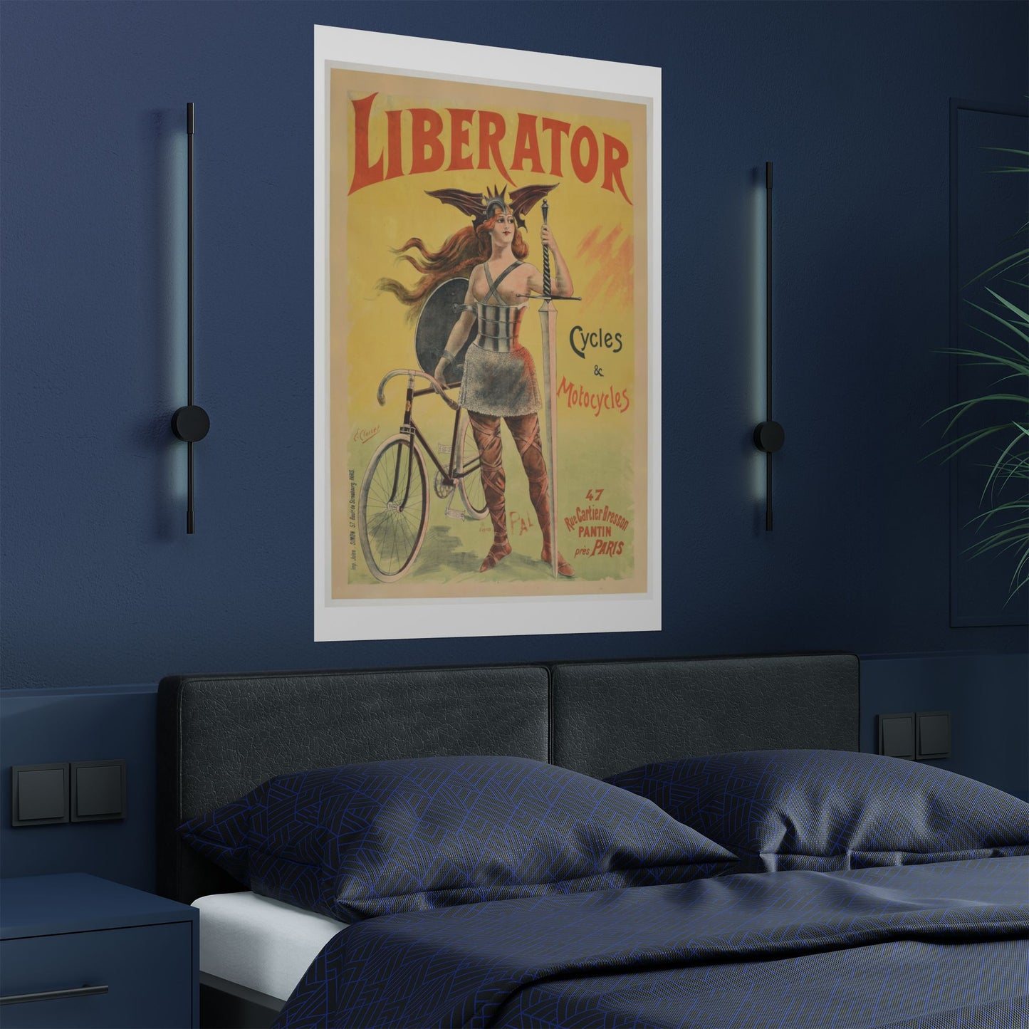 Liberator - Vintage Bicycle Poster - France 1899