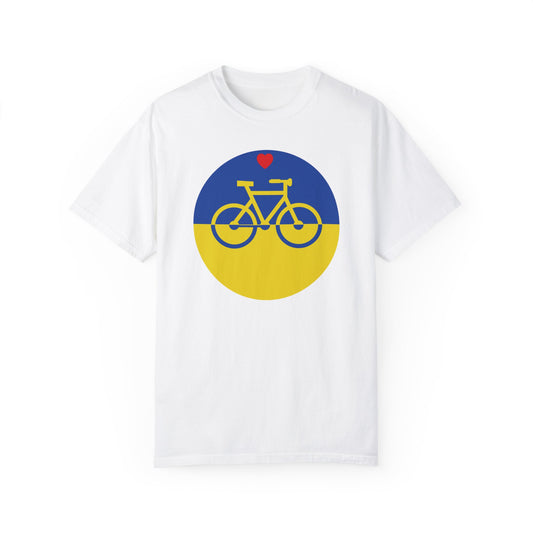 Bikes4Ukraine T-shirt - Design by Povl Lystrup Thomsen