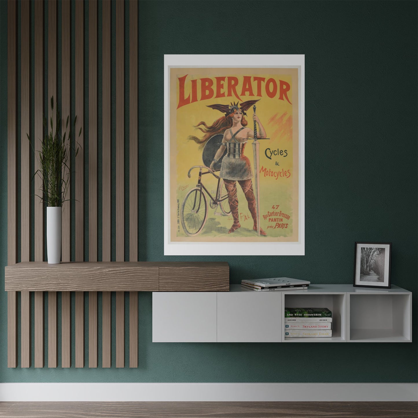 Liberator - Vintage Bicycle Poster - France 1899