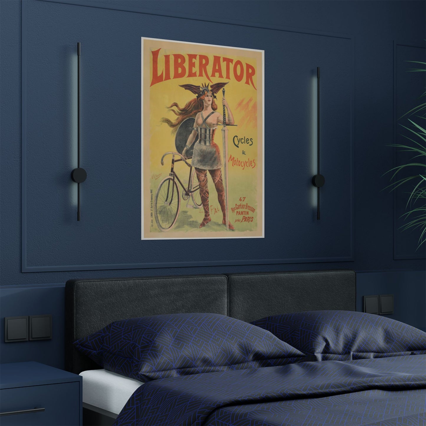 Liberator - Vintage Bicycle Poster - France 1899