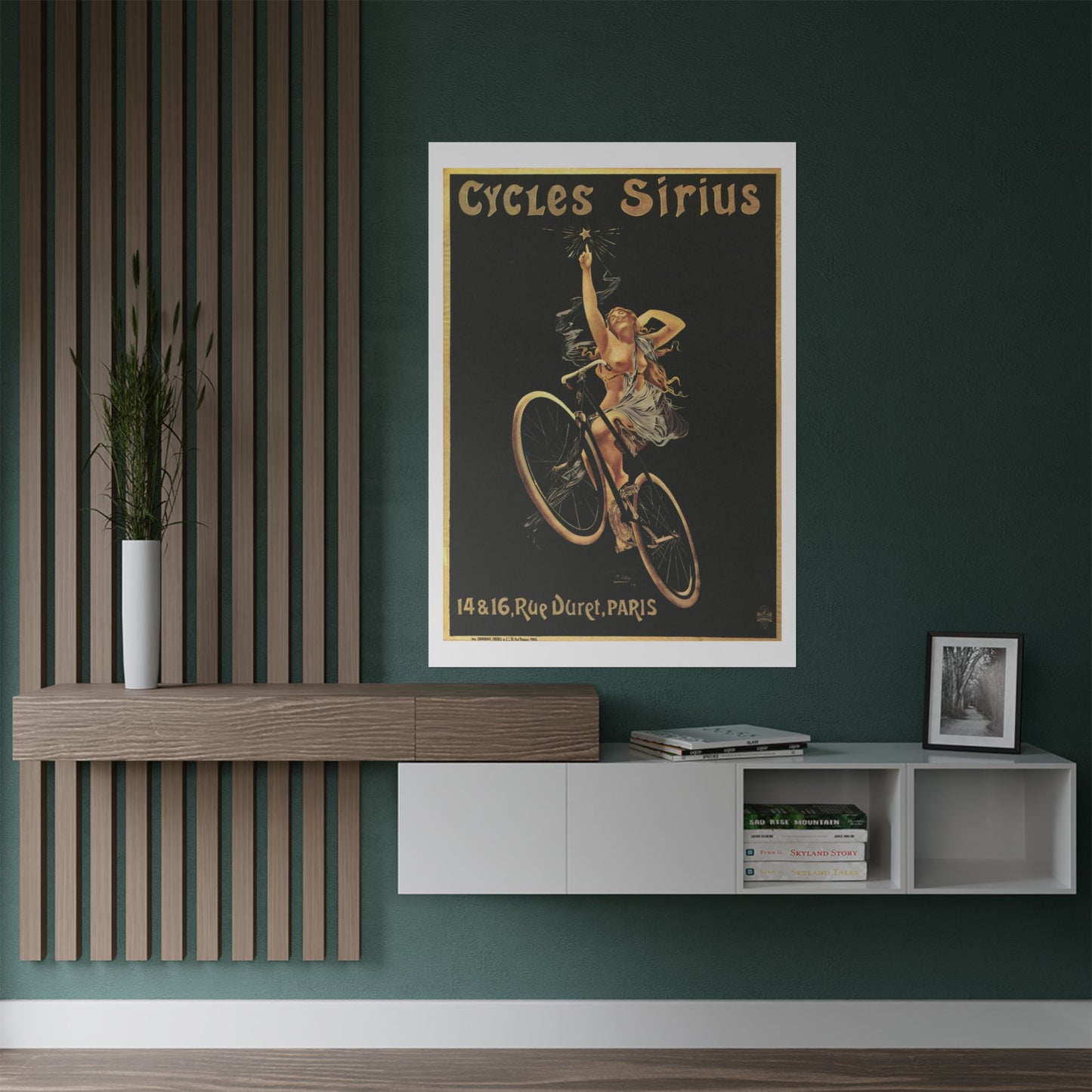 Sirius Cycles - Vintage Bicycle Poster - France 1899