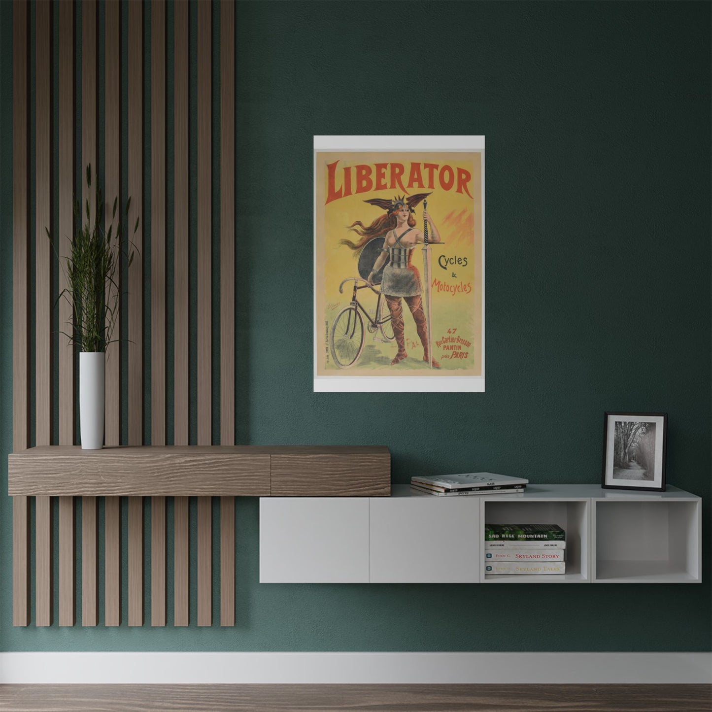 Liberator - Vintage Bicycle Poster - France 1899