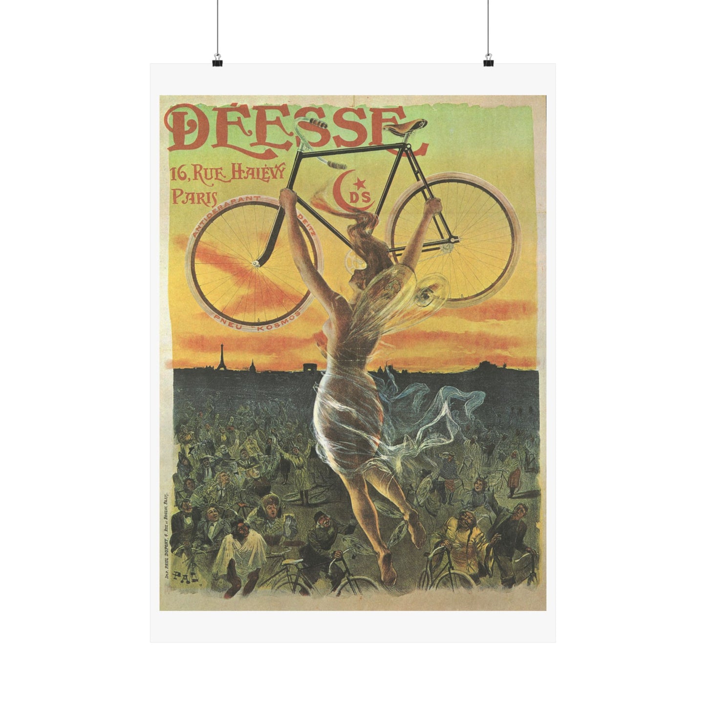 Déese - Vintage Bicycle Poster - France 1898