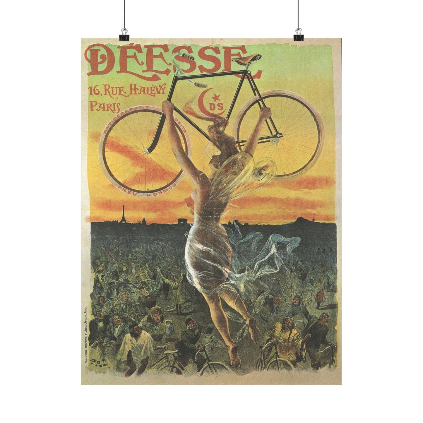 Déese - Vintage Bicycle Poster - France 1898