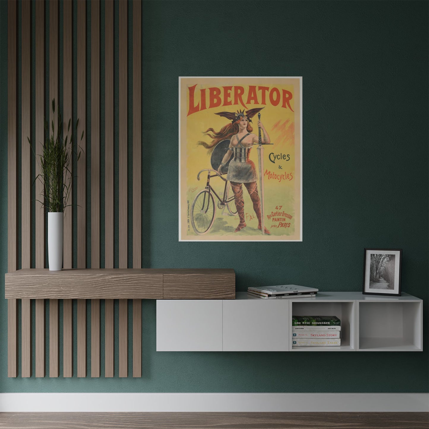 Liberator - Vintage Bicycle Poster - France 1899