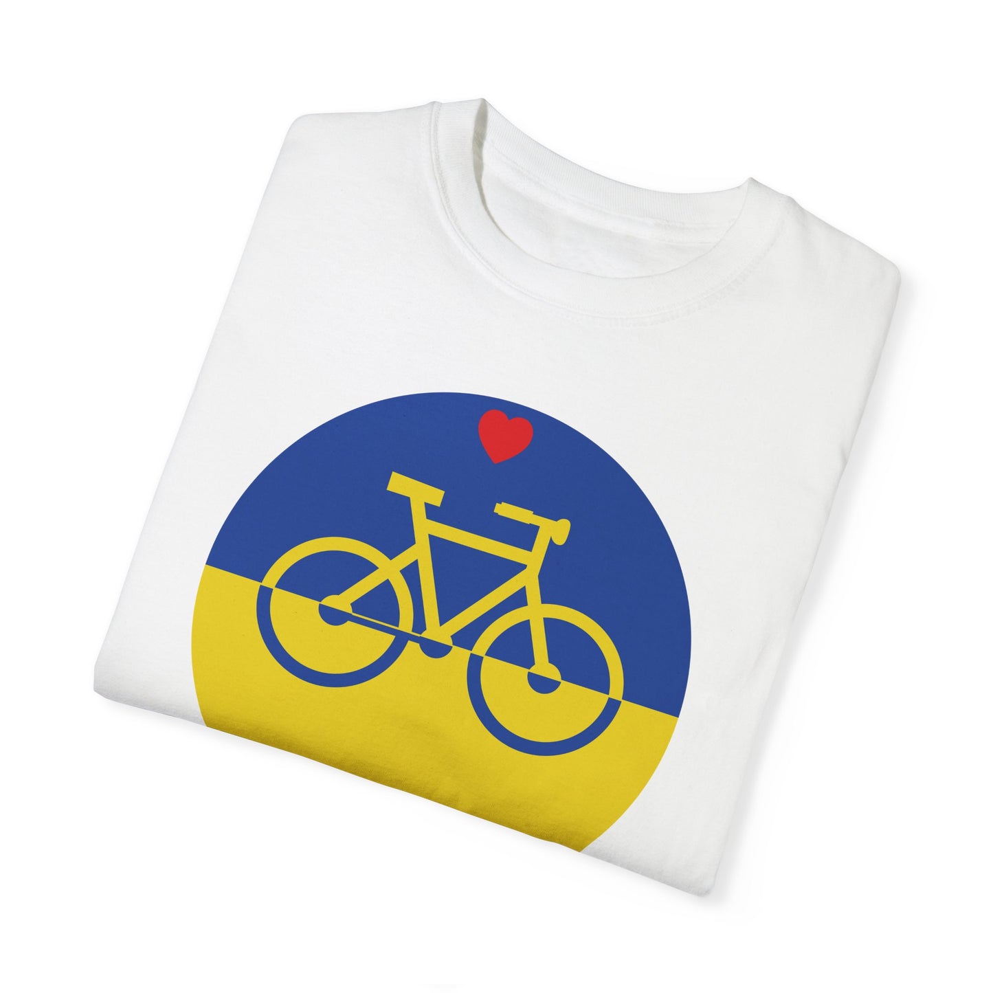Bikes4Ukraine T-shirt - Design by Povl Lystrup Thomsen